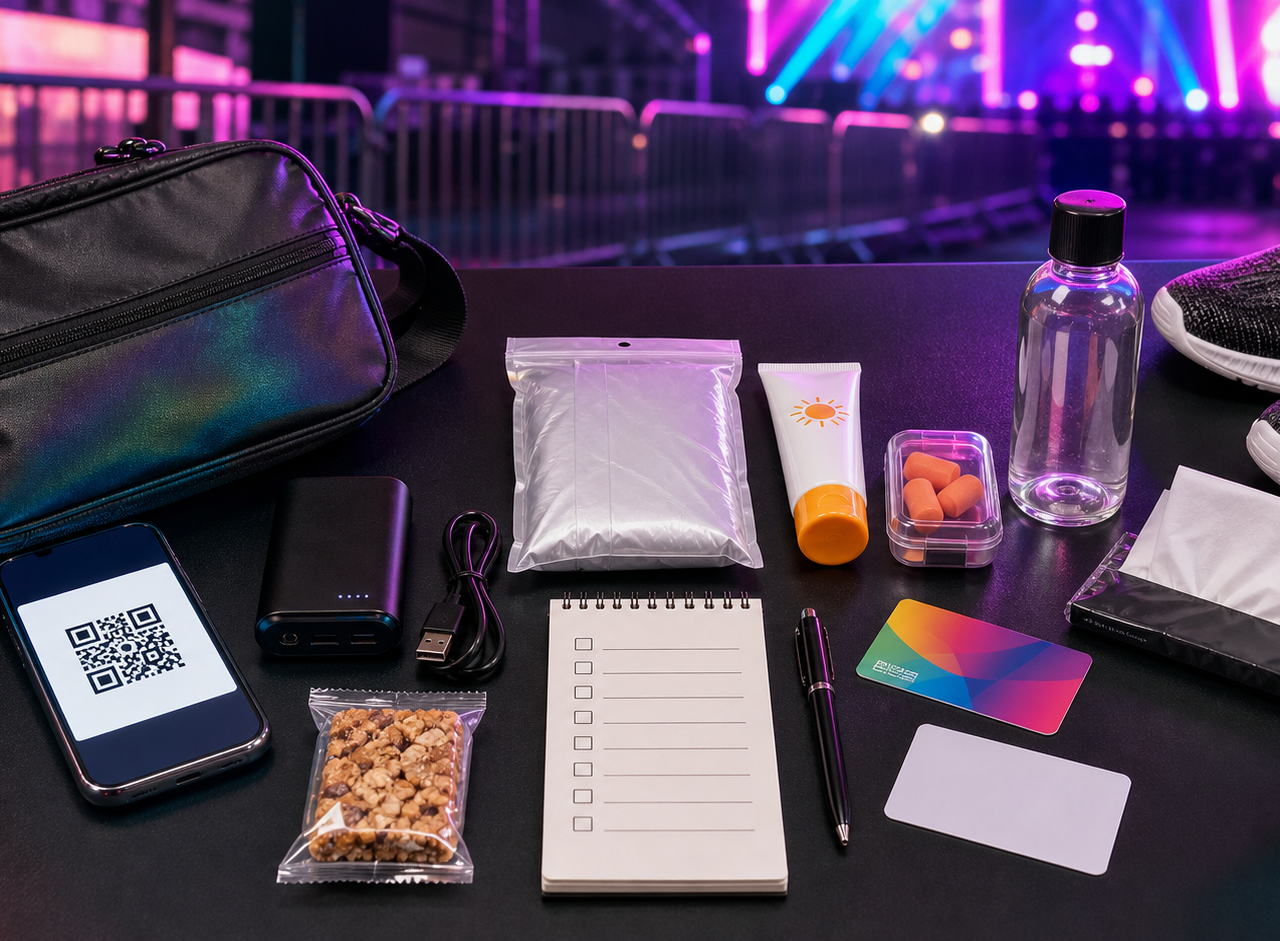 Capa do artigo: Checklist para curtir um show sem passar perrengue